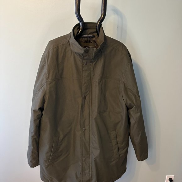 London Fog Men’s Green Parka - Picture 2 of 7